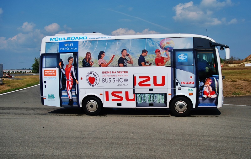 ISUZU podporuje inovativní projekt BUS SHOW