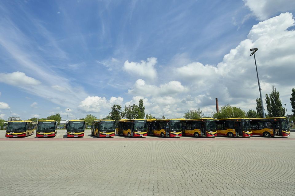 18 nových autobusů ISUZU NovoCiti Life v Lodži (foto: Radosław Jóźwiak / UMŁ)