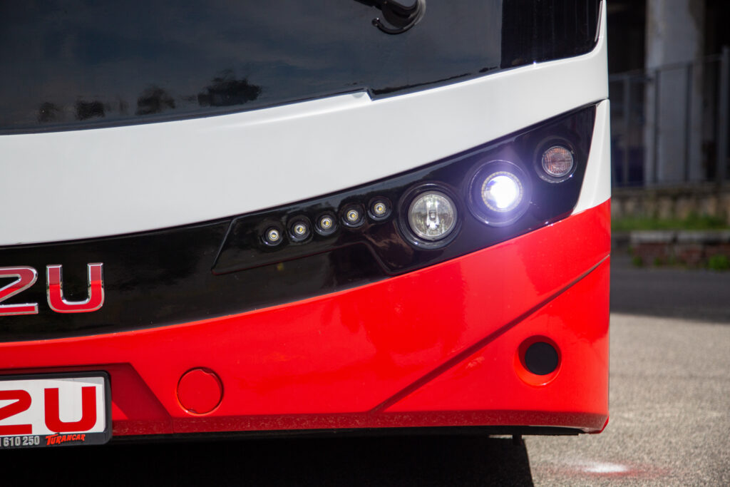ISUZU NovoCiti Life v provedení pro Pražskou integrovanou dopravu (PID), léto 2021 (foto: Martina Wiesner)