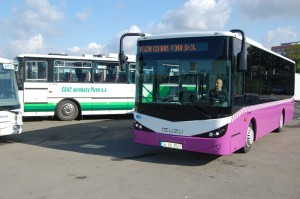 ISUZU v ČSAD autobusy Plzeň