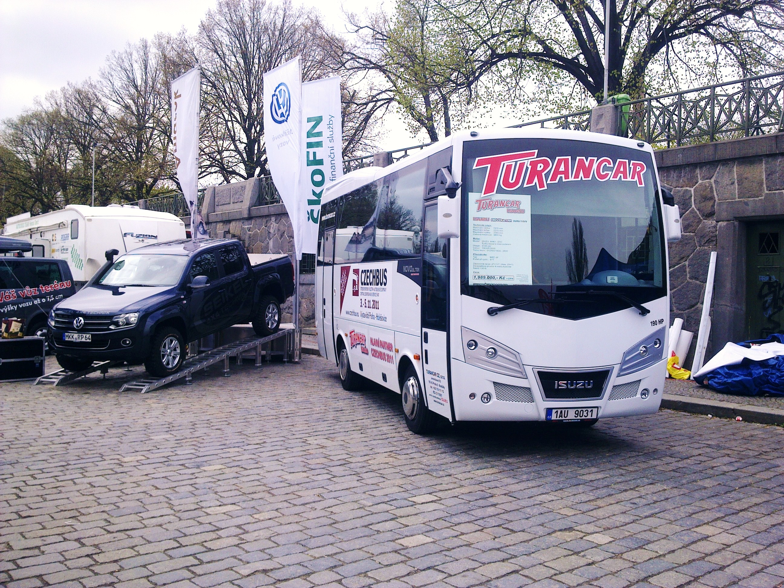 ISUZU BUS na výstavě Lodě na vodě v Praze